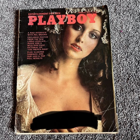 PLAYBOY Other Playboy Magazine February 975 7s Vintage Laura Misch On The Cover Poshmark
